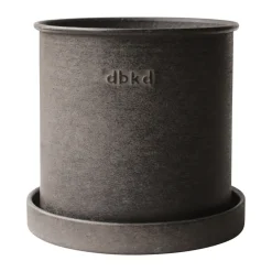 Sale DBKD Set de 2 macetas Plant pot small, Brown Marrón