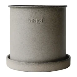 Discount DBKD Set de 2 macetas Plant pot small, Beige