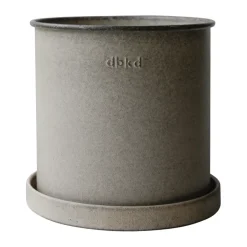Discount DBKD Set de 2 macetas Plant pot small, Beige