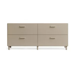 Discount Relief Set de 2 pies de conexión , Beige