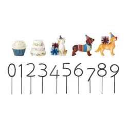 Sale Bloomingville Set de 15 piezas decoración de cumpleaños Salve, Multi
