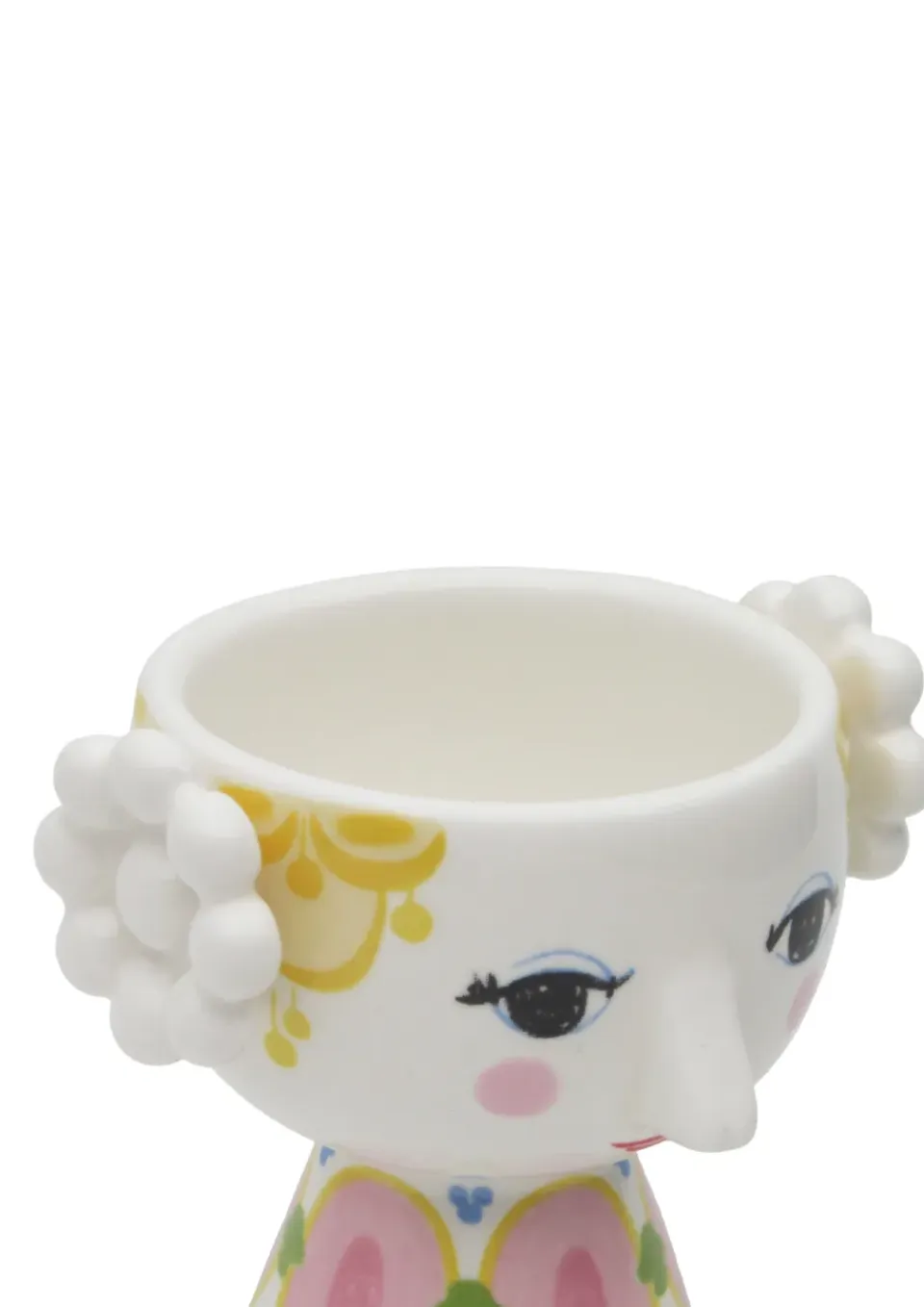 Discount Bjørn Wiinblad Set de 2 portavelas Eva Ø6,5 cm, Amarillo-lavanda AmarilloPúrpura