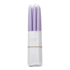Discount Broste Copenhagen Set de 10 velas antiguas , Orchid light purple Púrpura