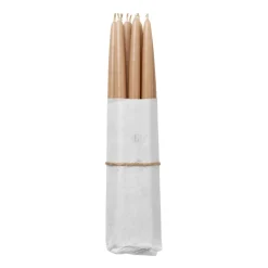 Sale Broste Copenhagen Set de 10 velas antiguas , Walnut Beige