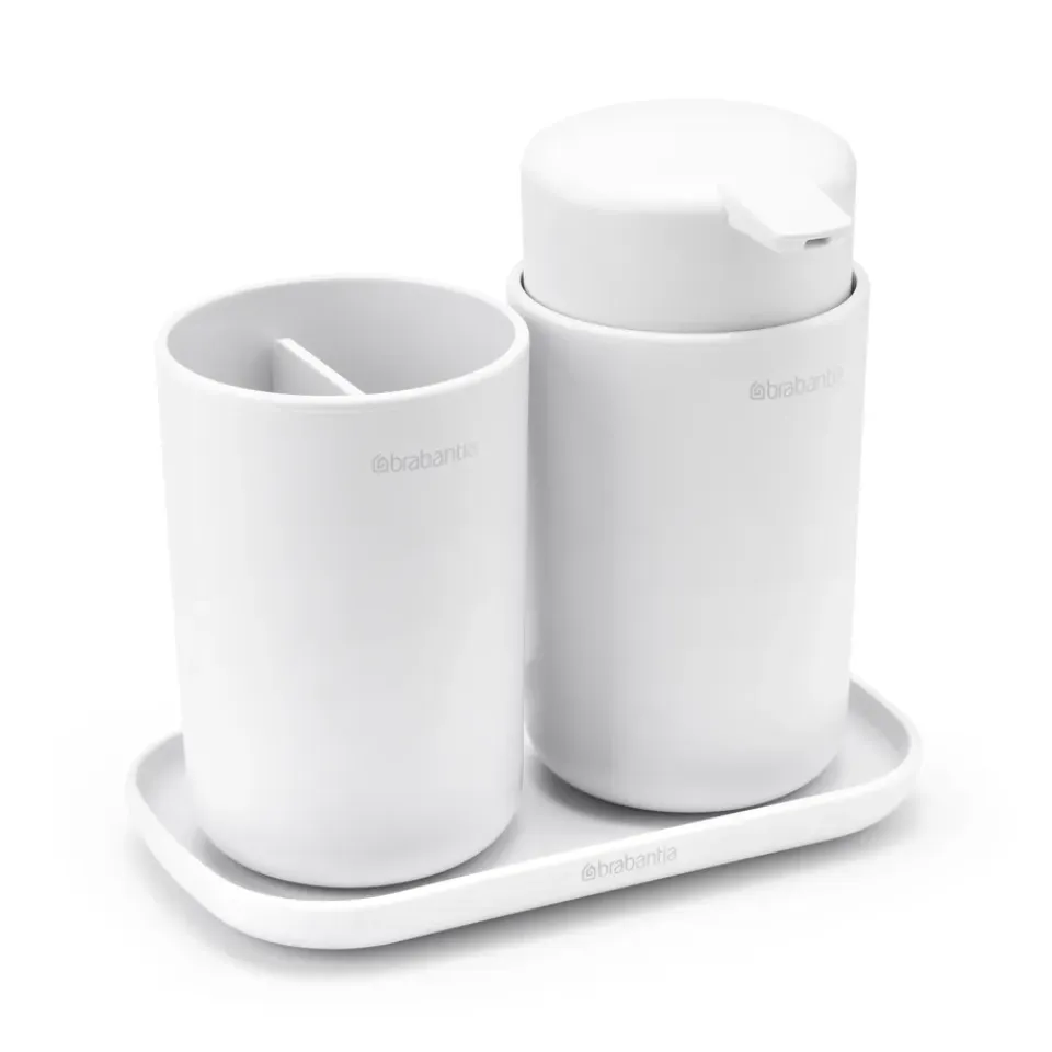 Outlet Brabantia Set de accesorios para el baño ReNew , Blanco