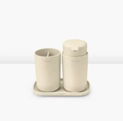 Discount Brabantia Set de accesorios para el baño ReNew , Soft Beige