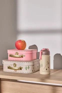 Hot OYOY Set de maletas Friends in the Forest 2 piezas, Deer & Duck RosaBeige