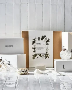 Outlet Meraki Set de regalo , calendario de adviento, Dark wood, Northern dawn Blanco