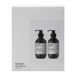 Meraki Set de regalo , jabón y loción para manos, Silky Mist Gris