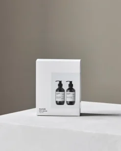 Meraki Set de regalo , jabón y loción para manos, Silky Mist Gris