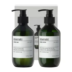 Meraki Set de regalo , jabón y loción para manos, Anti-odour Blanco
