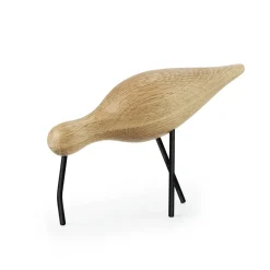 Outlet Normann Copenhagen Shorebird, roble-negro, grande MarrónNegro