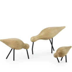 New Normann Copenhagen Shorebird, roble-negro, pequeño MarrónNegro