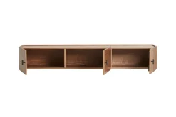 Hot Woud Sideboard de pared Array, 150 cm, Nogal Marrón