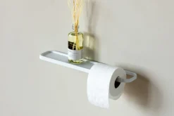 Online Brabantia Soporte de papel higiénico con estante MindSet, Mineral Fresh White Blanco