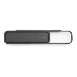 Sale Brabantia Soporte de papel higiénico con estante MindSet, Mineral Infinite Grey Gris