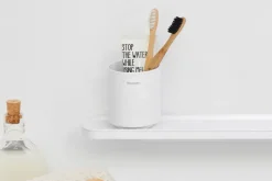 Brabantia Soporte para cepillos de dientes MindSet, Mineral Fresh White Blanco