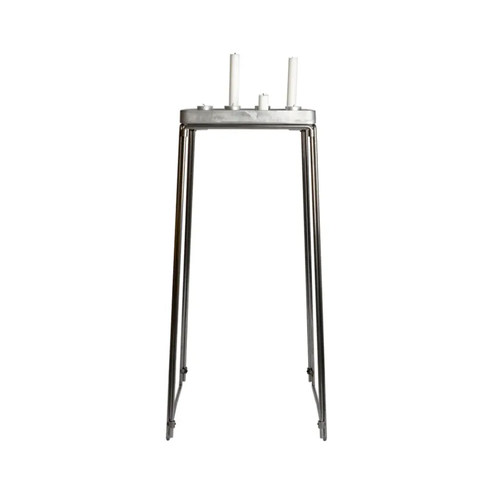 Sale Born In Sweden Soporte para portavelas Stumpastaken, plata Plateado