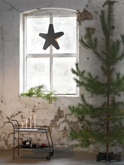 Outlet SMD Design Soporte para árbol de Navidad Turbin Ø48 cm, Antracita Gris