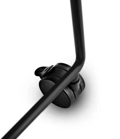 Hot Eva Solo Soporte para TV con ruedas Carry, Negro