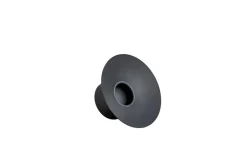 Clearance Cooee Design Soporte para vela pequeña Uma, Black Negro