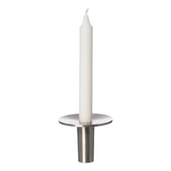 Online ERNST Soporte para velas aluminio cepillado Ø9,2 cm, 7 cm Plateado