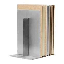Discount Ferm Living Soportes para libros Lager, 2-pack, Aluminium Plateado