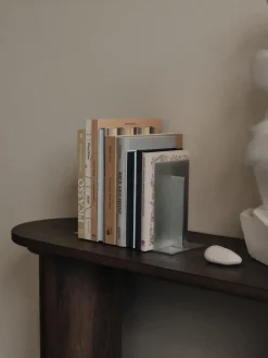 Discount Ferm Living Soportes para libros Lager, 2-pack, Aluminium Plateado