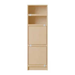 Muuto Stacked sistema de almacenamiento para oficina, configuración 4, Roble Beige