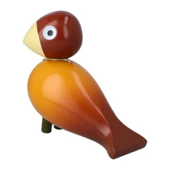 Outlet Kay Bojesen Denmark Story bird, Cosy, 15,5 cm Rojo