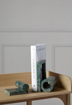 Sale Woud Sujetalibros Booknd mármol, Verde
