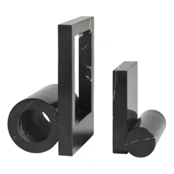 Outlet Woud Sujetalibros Booknd mármol, Negro