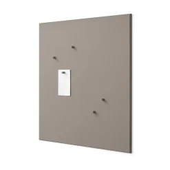Clearance Montana Tablero de notas noticeboard 69,6x69,6 cm, Truffle GrisMarrón