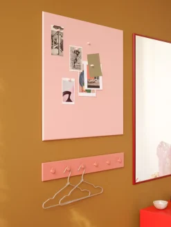 Best Montana Tablero de notas noticeboard 69,6x69,6 cm, Ruby Rosa