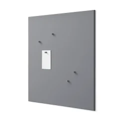 Discount Montana Tablero de notas noticeboard 69,6x69,6 cm, Graphic Gris