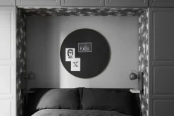 Best Gejst Tablero de notas Retell pinboard Ø80 cm, -latón Negro