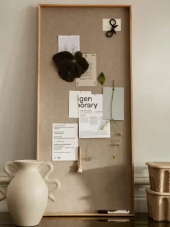 Online Ferm Living Tablero de notas Scenery 45x100 cm, Natural Oak Beige
