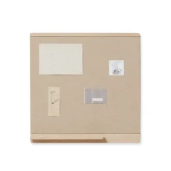 Discount Form & Refine Tablón de corcho Rim 75x75 cm, Roble blanco Beige