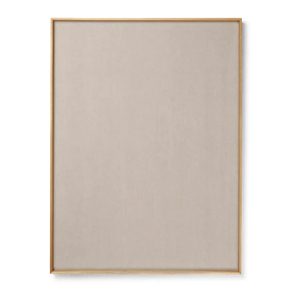 Hot Ferm Living Tablón de notas Scenery 75x100 cm, Natural Oak Beige