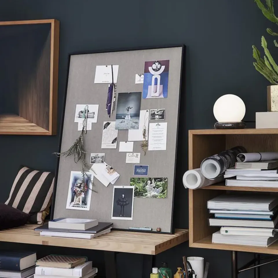 Clearance Ferm Living Tablón Scenery, Black, large Negro