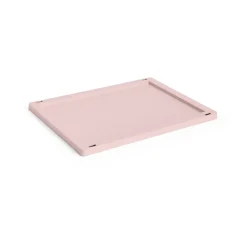 Clearance HAY Tapa mediana Colour Crate plastic, Blush Rojo