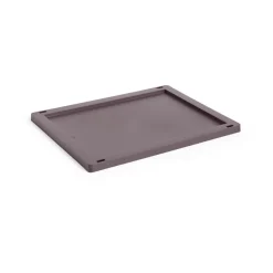 Best HAY Tapa mediana Colour Crate plastic, Bordeaux Rojo