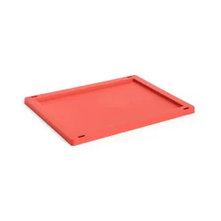 Hot HAY Tapa mediana Colour Crate plastic, Red Rojo