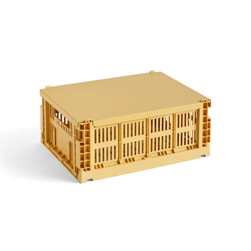 Online HAY Tapa mediana Colour Crate, Golden yellow Amarillo