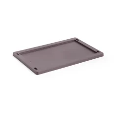 New HAY Tapa pequeña Colour Crate plastic, Bordeaux Rojo