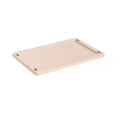 Outlet HAY Tapa pequeña Colour Crate plastic, Powder Beige