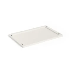 Sale HAY Tapa pequeña Colour Crate plastic, Off white Blanco