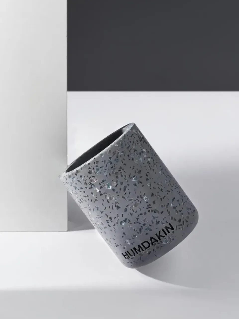 Humdakin Taza para cepillos de dientes Nordic terrazzo, Nordic terrazzo Azul