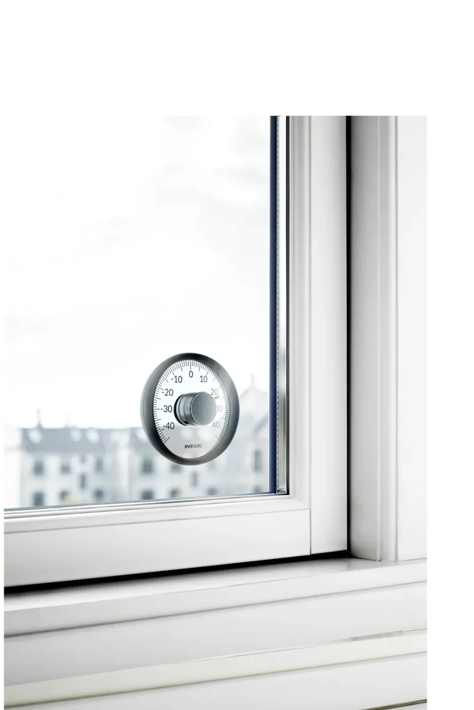 New Eva Solo Termómetro exterior para ventanas , Ø8,5 cm Verde