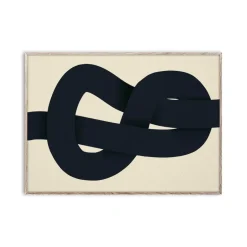 Hot Paper Collective The Knot, 30x40 cm Azul